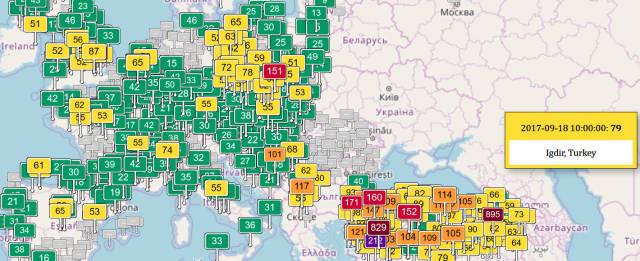 Hava kalitesi avrupa ve türkiye